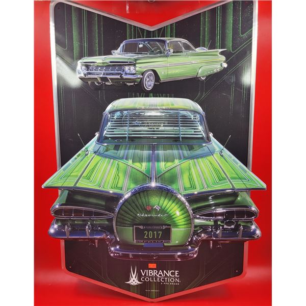 Metal 2017 Chevrolet Vibrance Collection Sign