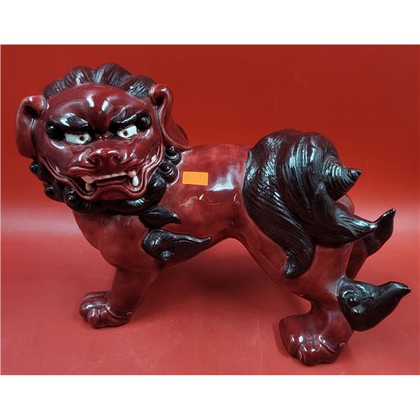 70's Chinese Guardian Lion Decor
