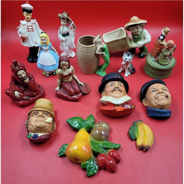 Lot Of VTG Ceramic & Porcelain Figurines