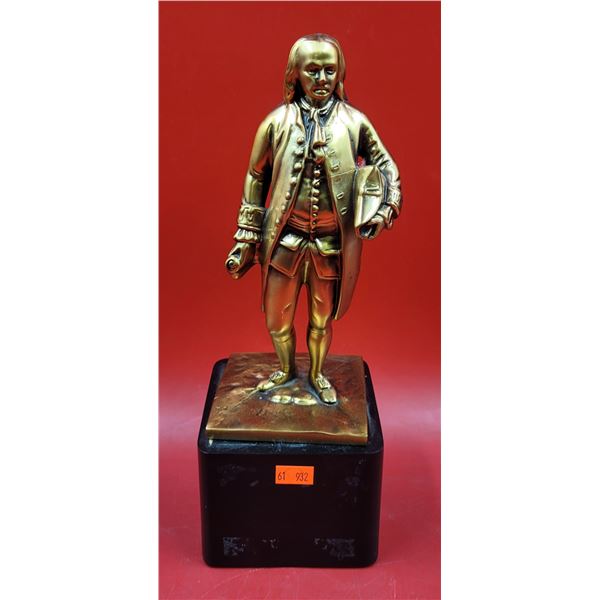 Brass Benjamin Franklin Figure