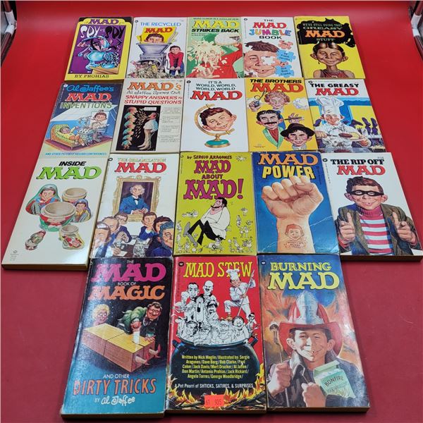 Lot of Assorted VTG MAD Books