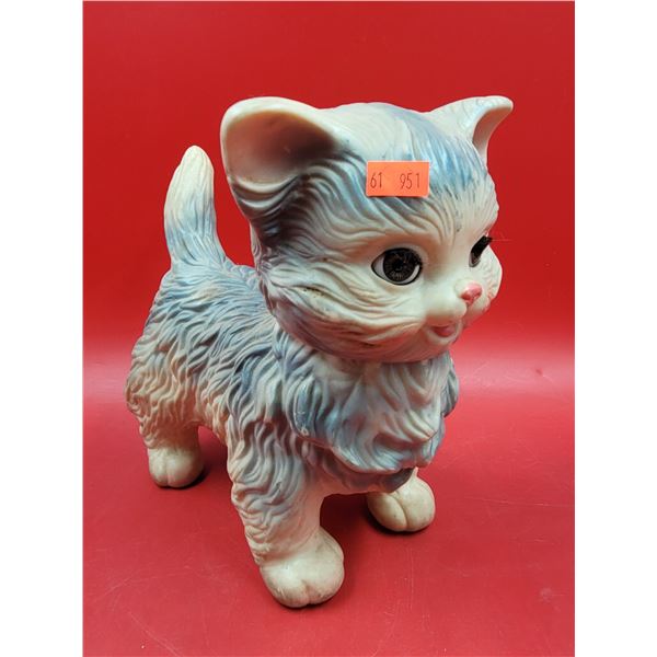 VTG Edward Mobley Co. Rubber Cat Squeak Toy