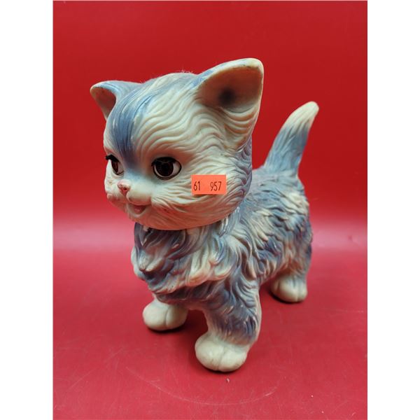 VTG Edward Mobley Co. Rubber Cat Squeak Toy