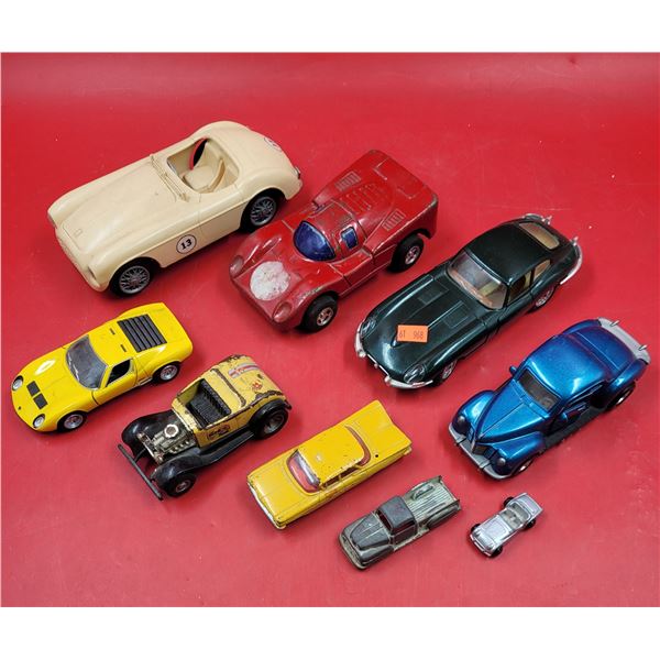 Lot of Mostly VTG Diecast Vehicles (1 Plastic Ferrari)