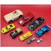 Image 1 : Lot of Mostly VTG Diecast Vehicles (1 Plastic Ferrari)