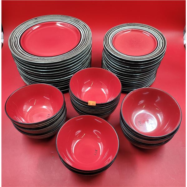 Lot of Assorted Stokes Stoneware Dishes