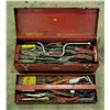 Image 1 : Metal Toolbox w/ Assorted Tools