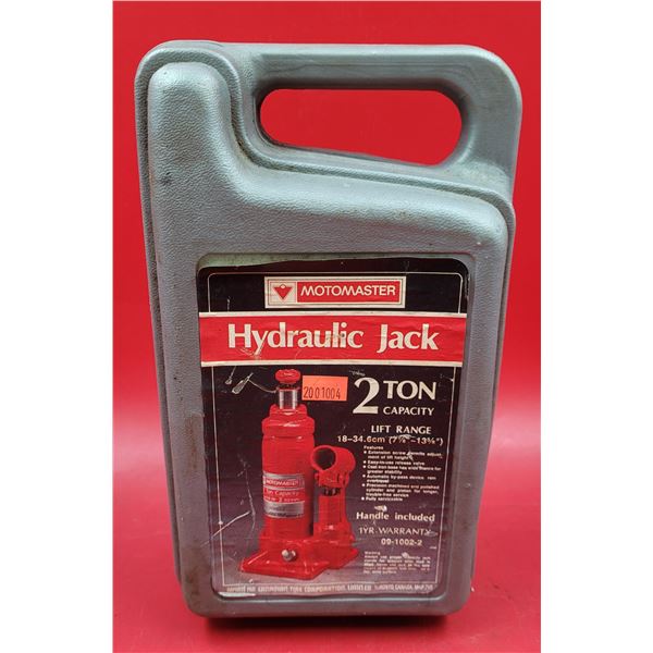 Motomaster 2 Ton Hydraulic Jack