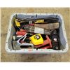 Image 1 : Lot of Assorted Tools w/ Staple Gun, Metal Files, Measuring Tape, & More