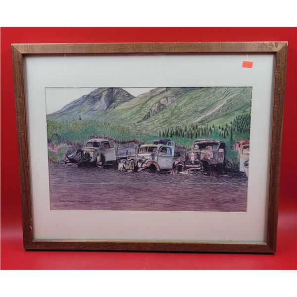 Framed, Signed, & Numbered "All But Forgotten" Print by Kevin Schmidt (89/480)