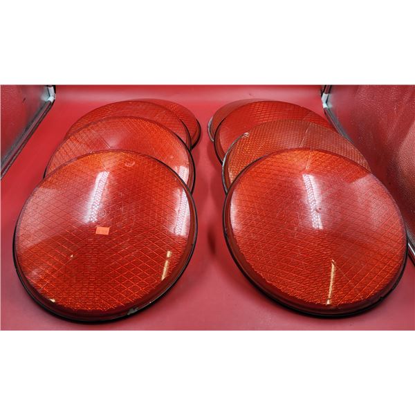 Lot of Traffic Signal Light Lenses
