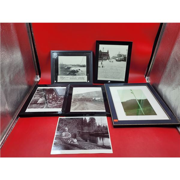 Lot of Mostly VTG Framed Prints w/ 1896 Hastings & Cambie Print