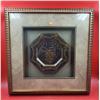 Image 1 : Framed Decorative Octagonal Plate