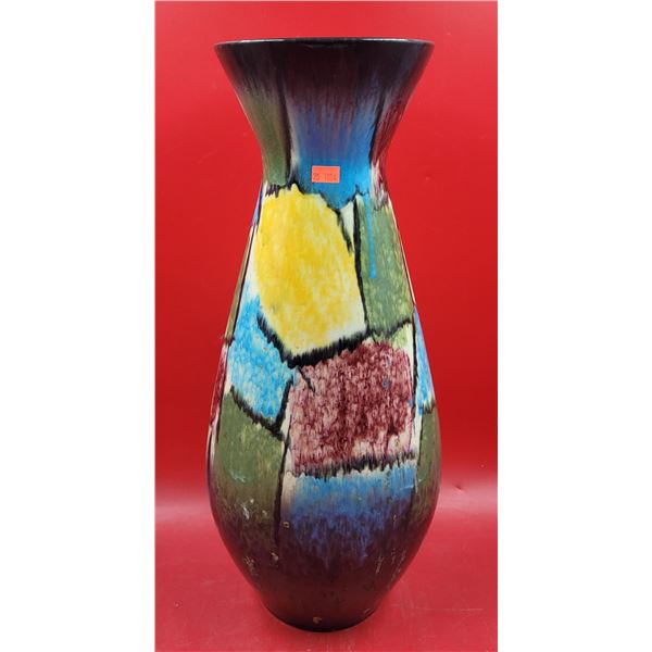 Large MCM Abstract Vase