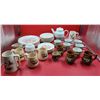 Image 1 : Lot of Assorted Dishes w/ Fox Mugs