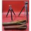 Image 1 : 2 Camera Tripods w/ Cases