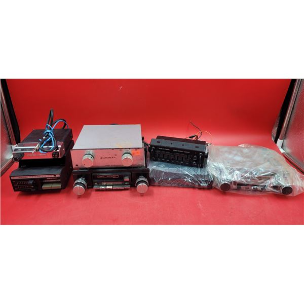 VTG Electronic Lot w/ Car Cassette Players, Archer Video Stabilizer/Enhancer, & More