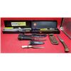 Image 1 : Firearm Cleaning Kits & Knives Lot