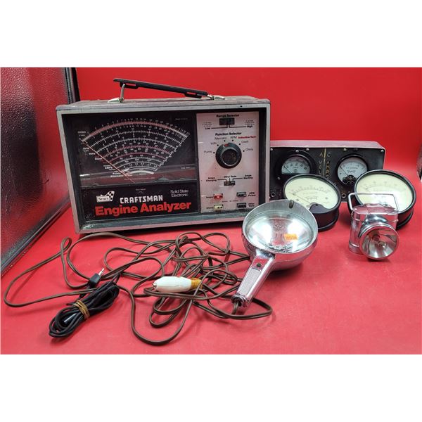 Craftsman Engine Analyzer, Voltage Meters & Lights