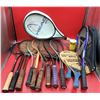 Image 1 : Lot of Tennis Rackets & Balls