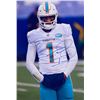 Image 1 : Miami Dolphins Tua Tagovailoa facsimile signed  photo