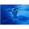 Image 1 : Frozen Olaf Josh Gad facsimile signed  movie photo
