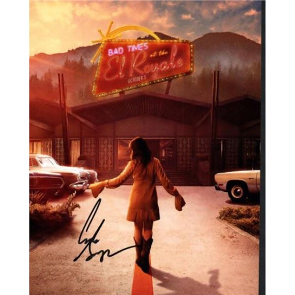 Bad Times at the El Royale Cailee Spaeny facsimile signed photo