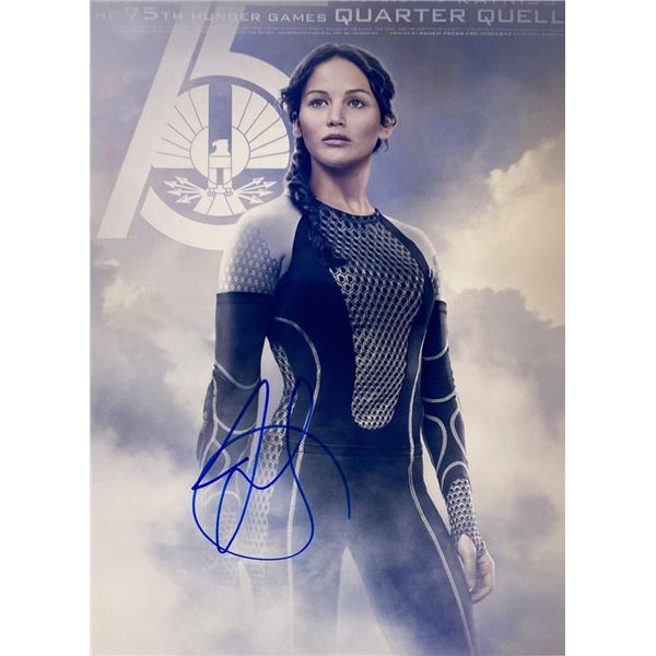 The Hunger Games Jennifer Lawrence facsimile signed  movie photo