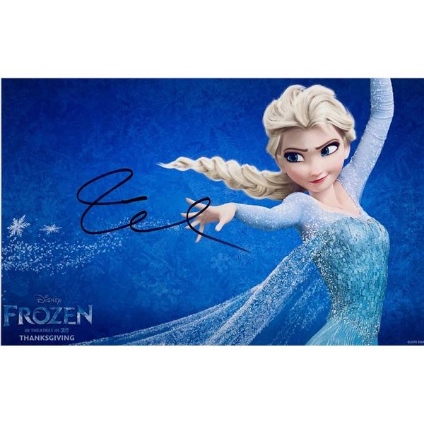 Frozen Idina Menzel facsimile signed  movie photo