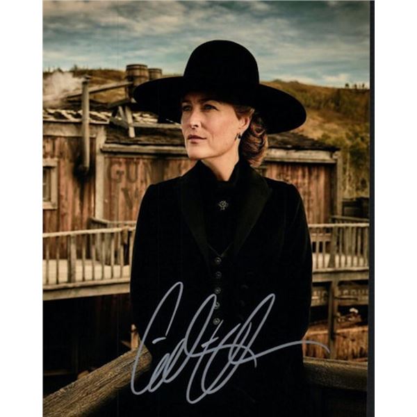Gillian Anderson facsimile signed photo
