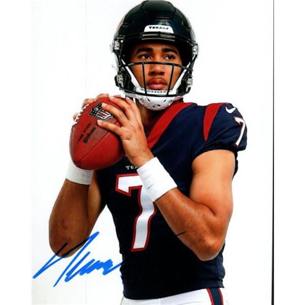 Houston Texans C.J. Stroud facsimile signed photo