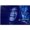 Image 1 : Star Wars Emperor Palpatine Ian McDiarmid facsimile signed  movie photo