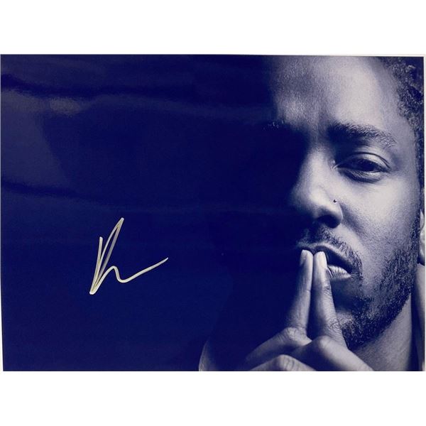 Kendrick Lamar facsimile signed  photo
