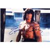 Image 1 : Rambo Sylvester Stallone facsimile signed  movie photo
