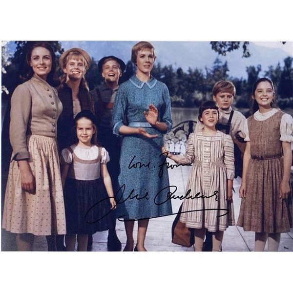 The Sound of Music Julie Andrews facsimile signed  movie photo