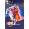 Image 1 : Back to the Future Michael J. Fox and Christopher Lloyd facsimile signed  photo