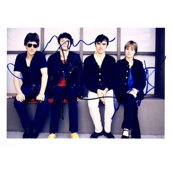 Talking Heads facsimile signed  photo