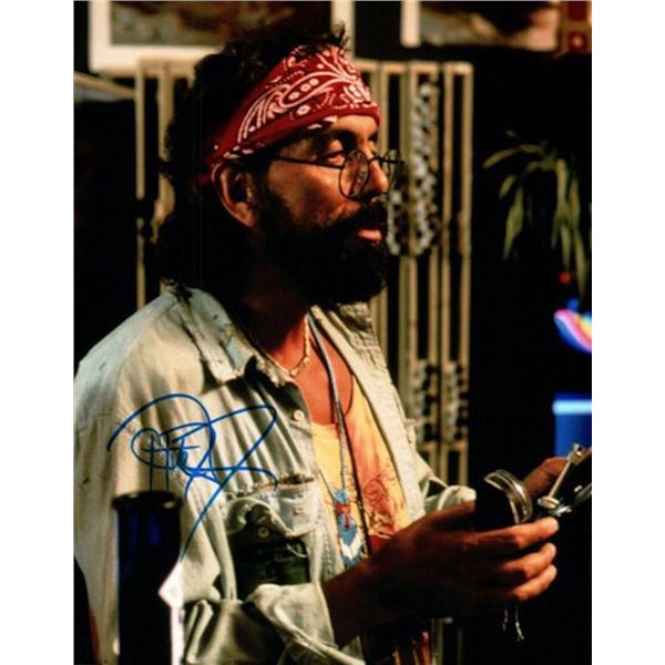 Comedian Tommy Chong facsimile signed photo