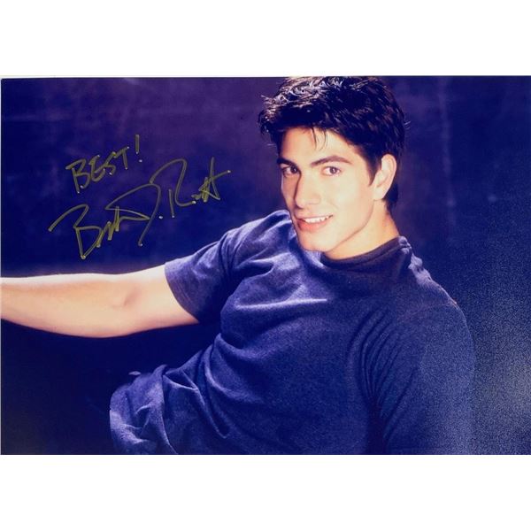 Brandon Routh facsimile signed  photo