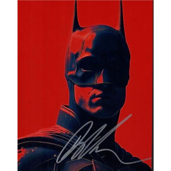 The Batman Robert Pattinson facsimile signed photo