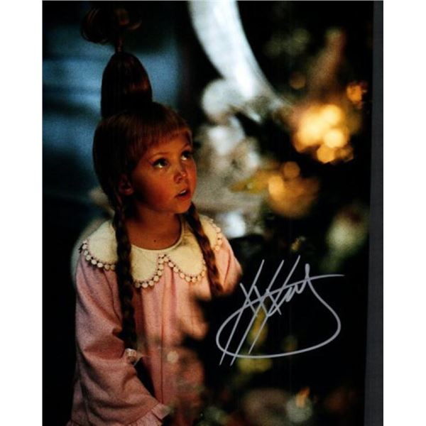 How the Grinch Stole Christmas Taylor Momsen facsimile signed photo