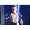 Image 1 : Star Wars Obi-Wan Kenobi  Ewan McGregor facsimile signed  movie photo