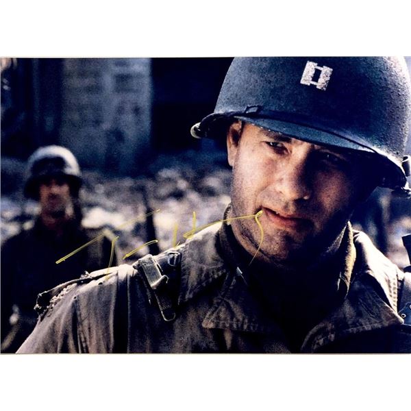 Saving Private Ryan Tom Hanks facsimile signed  movie photo