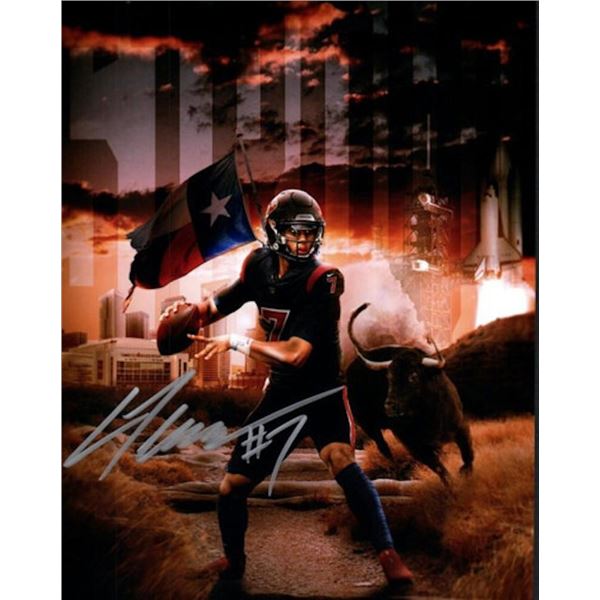 Houston Texans C.J. Stroud facsimile signed photo