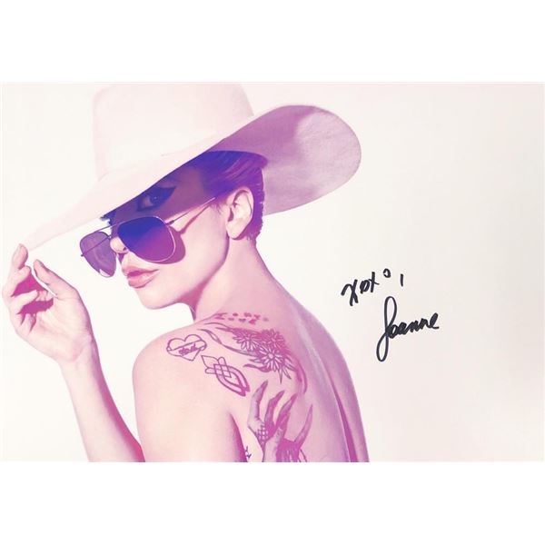 Lady Gaga facsimile signed  photo