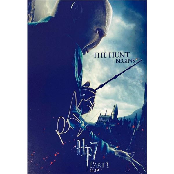 Harry Potter and the Deathly Hallows: Part 1 Ralph Fiennes facsimile signed  movie photo