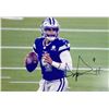 Image 1 : Dallas Cowboys Dak Prescott facsimile signed  photo