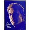 Image 1 : Captain America Chris Evans facsimile signed  movie photo