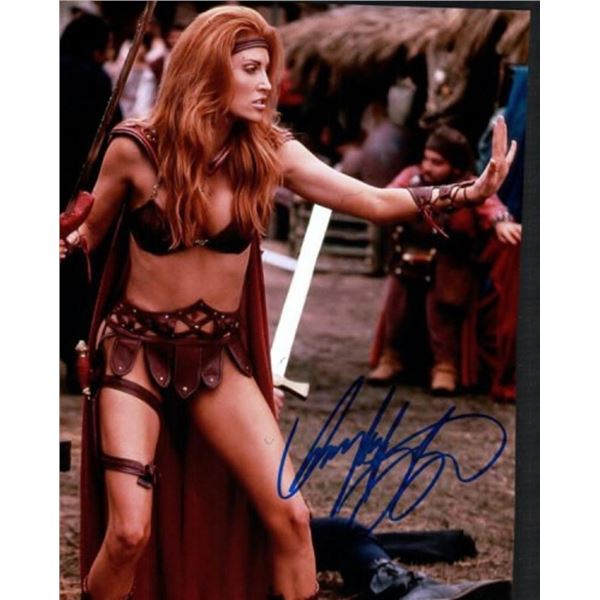 Xena: Warrior Princess Lucy Lawless facsimile signed photo