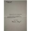 Image 1 : Madeleine Albright facsimile signed note. 5x8 inches